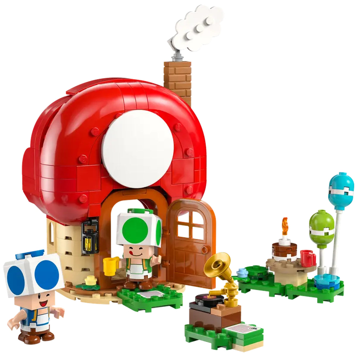 LEGO - Super Mario Toad House Playset - Toy Playsets