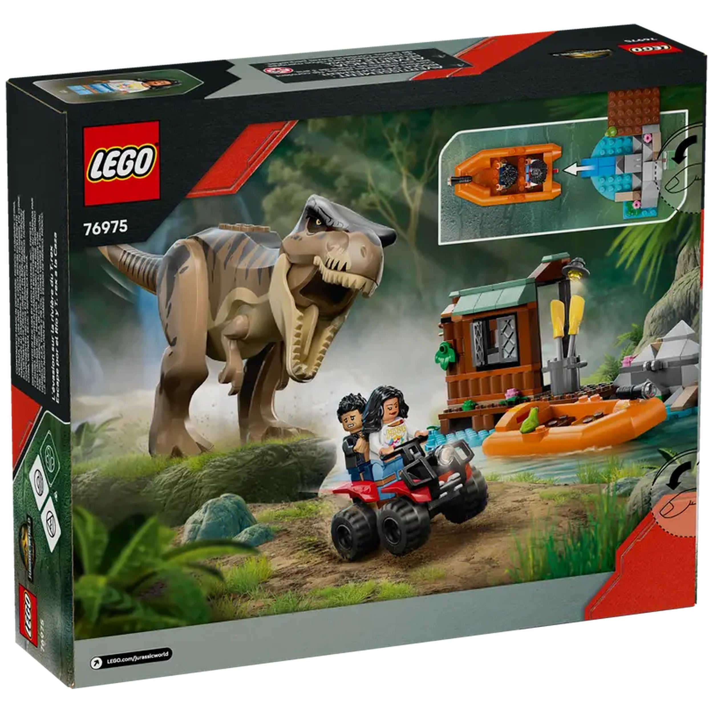 LEGO - T. rex River Escape - Action & Toy Figures