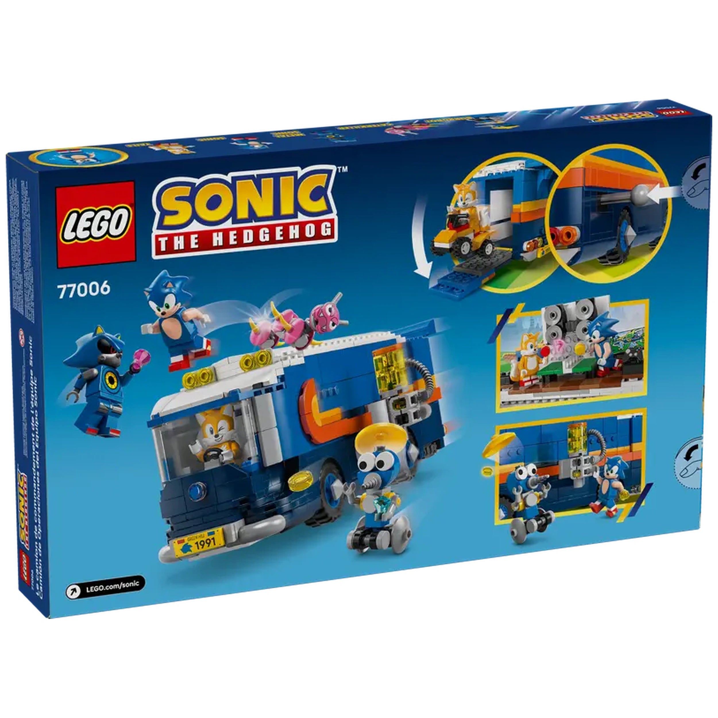 LEGO - Camión de Comando de Team Sonic - Figuras de Acción y Juguetes