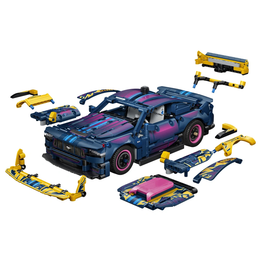 LEGO - Technic Custom Garage Ford Mustang GT Car - Juguetes de Construcción - 10 - 72042236