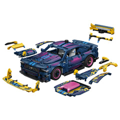 LEGO - Technic Custom Garage Ford Mustang GT Car - Juguetes de Construcción - 10 - 72042236