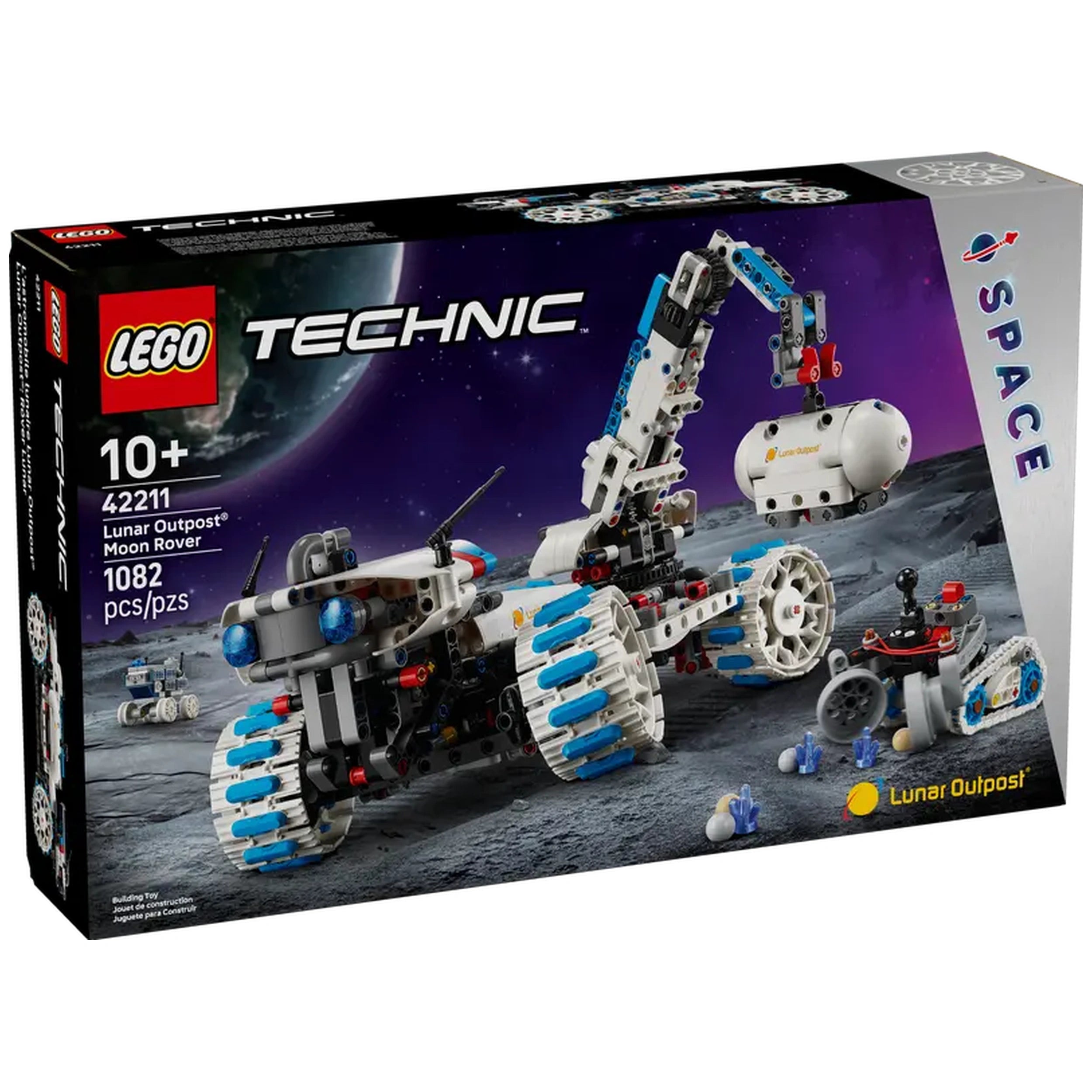 LEGO - Technic Base Lunar Rover - Figuras de Acción y Juguetes