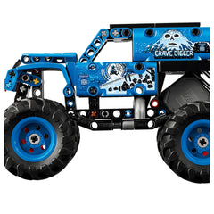 LEGO - Technic Monster Jam Grave Digger Fuego y Hielo - Juguetes de Set de Construcción