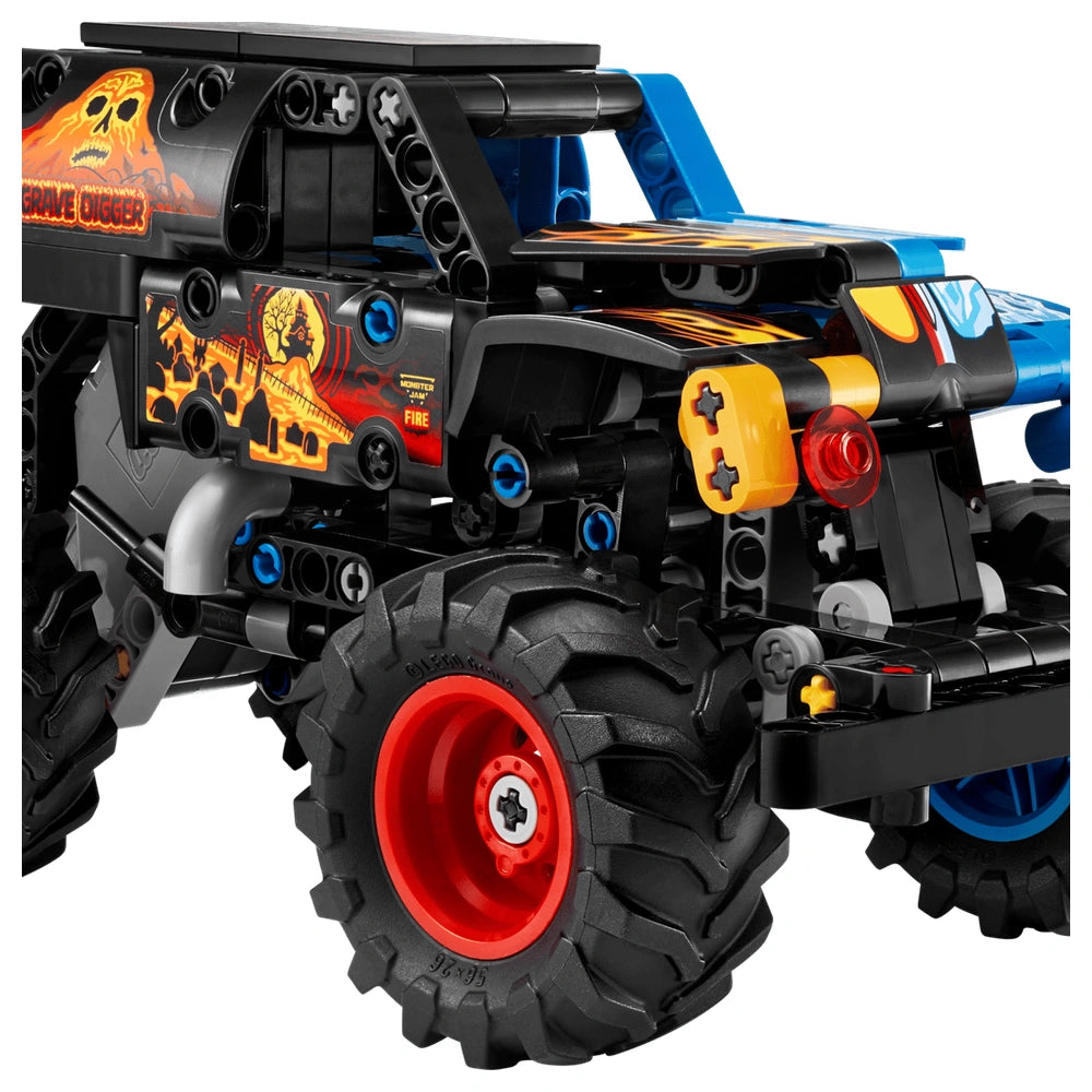 LEGO - Technic Monster Jam Grave Digger Fuego y Hielo - Juguetes de Set de Construcción