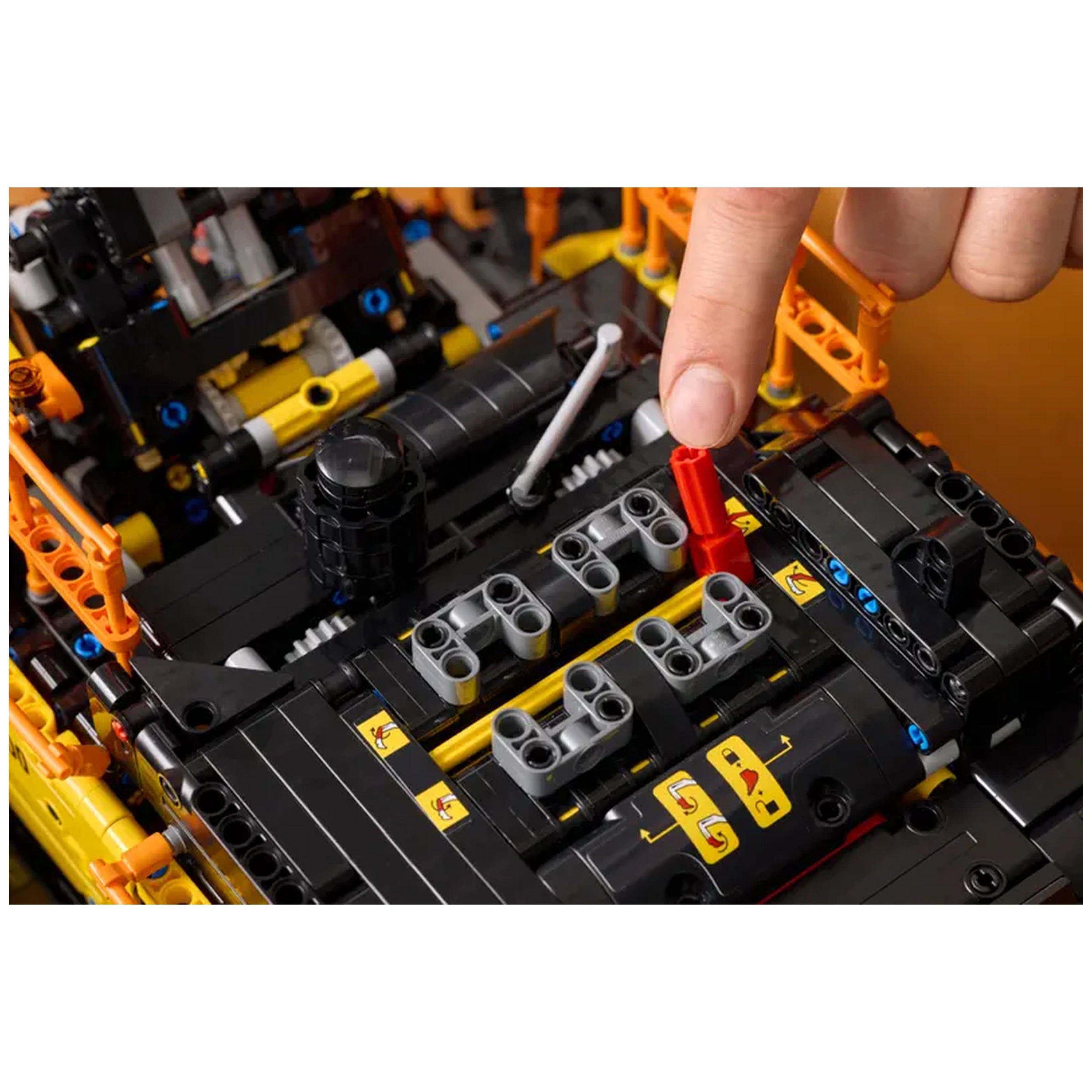 LEGO - Excavadora Híbrida Volvo EC500 Technic - Juguetes de Set de Construcción