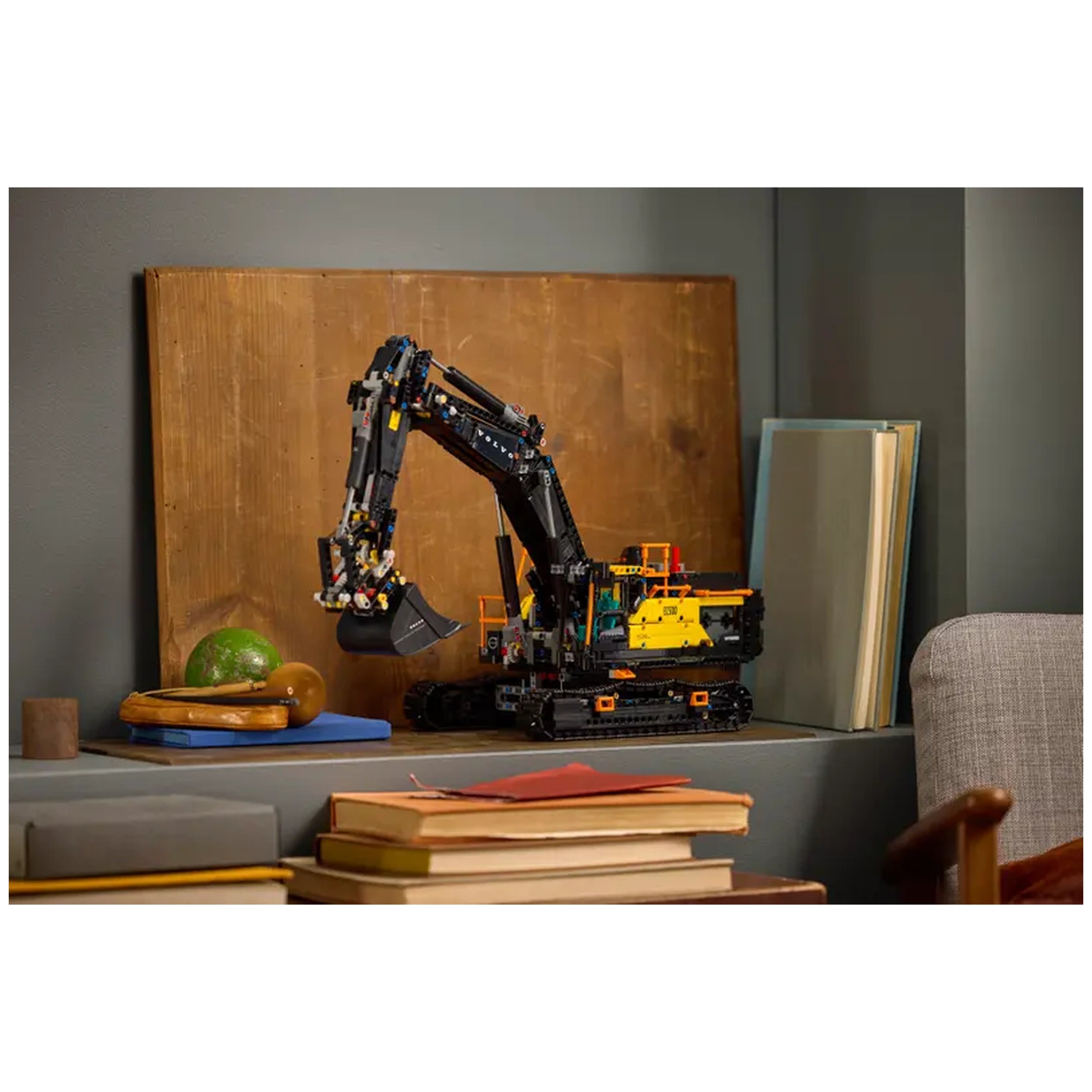 LEGO - Excavadora Híbrida Volvo EC500 Technic - Juguetes de Set de Construcción