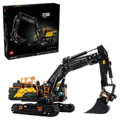 LEGO - Excavadora Híbrida Volvo EC500 Technic - Juguetes de Set de Construcción