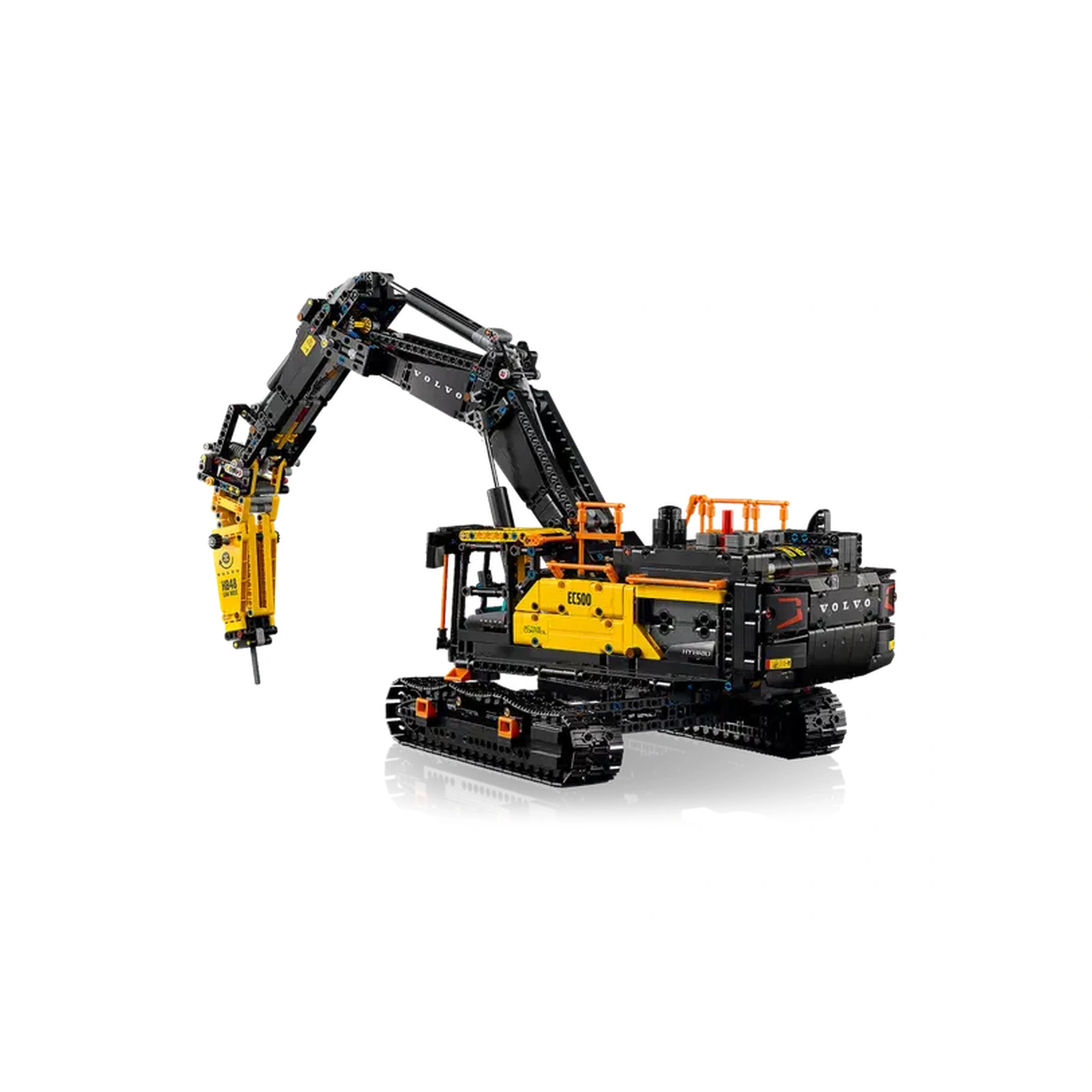 LEGO - Excavadora Híbrida Volvo EC500 Technic - Juguetes de Set de Construcción