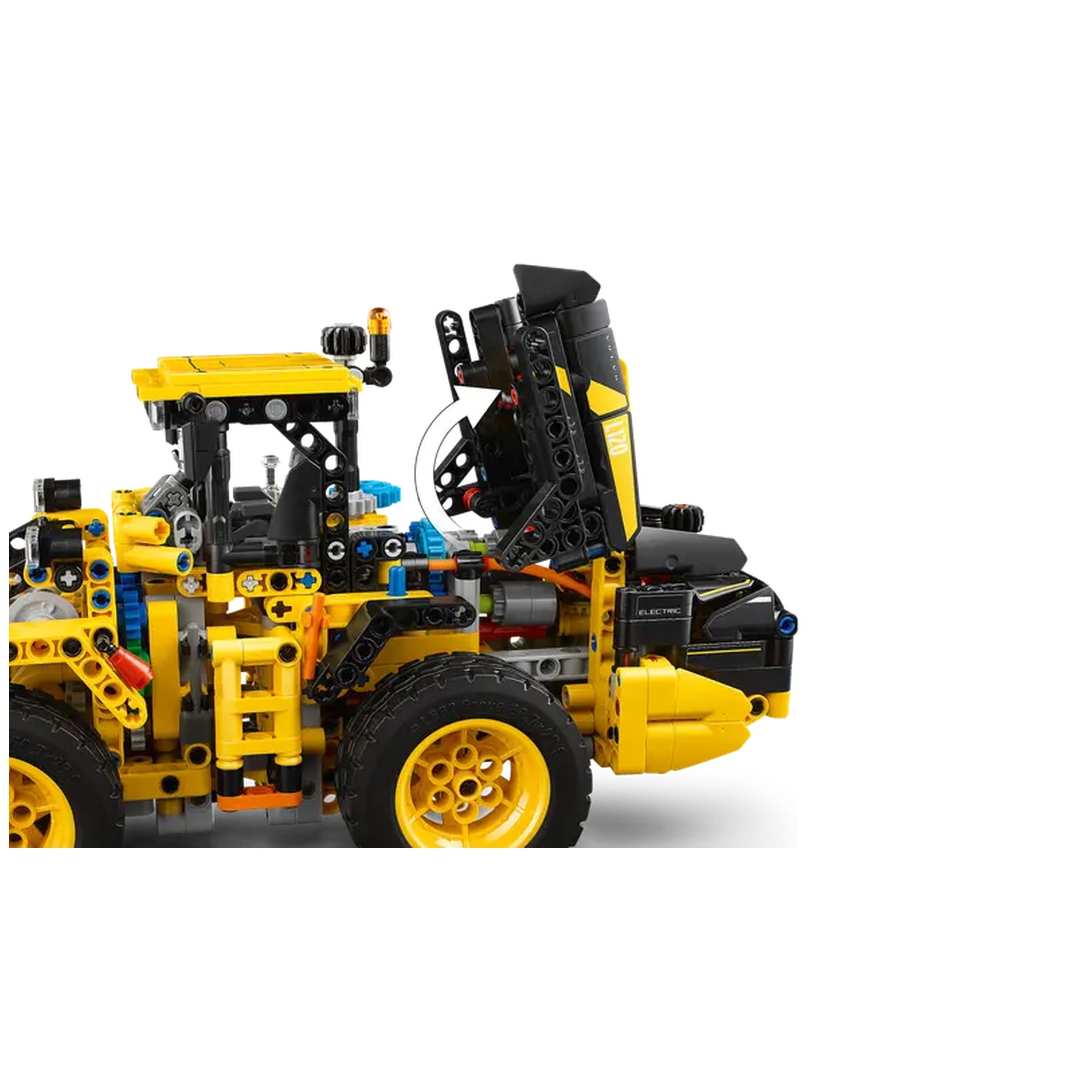 LEGO - Technic Volvo L120 Cargadora de Ruedas Eléctrica - Juguetes de Set de Construcción