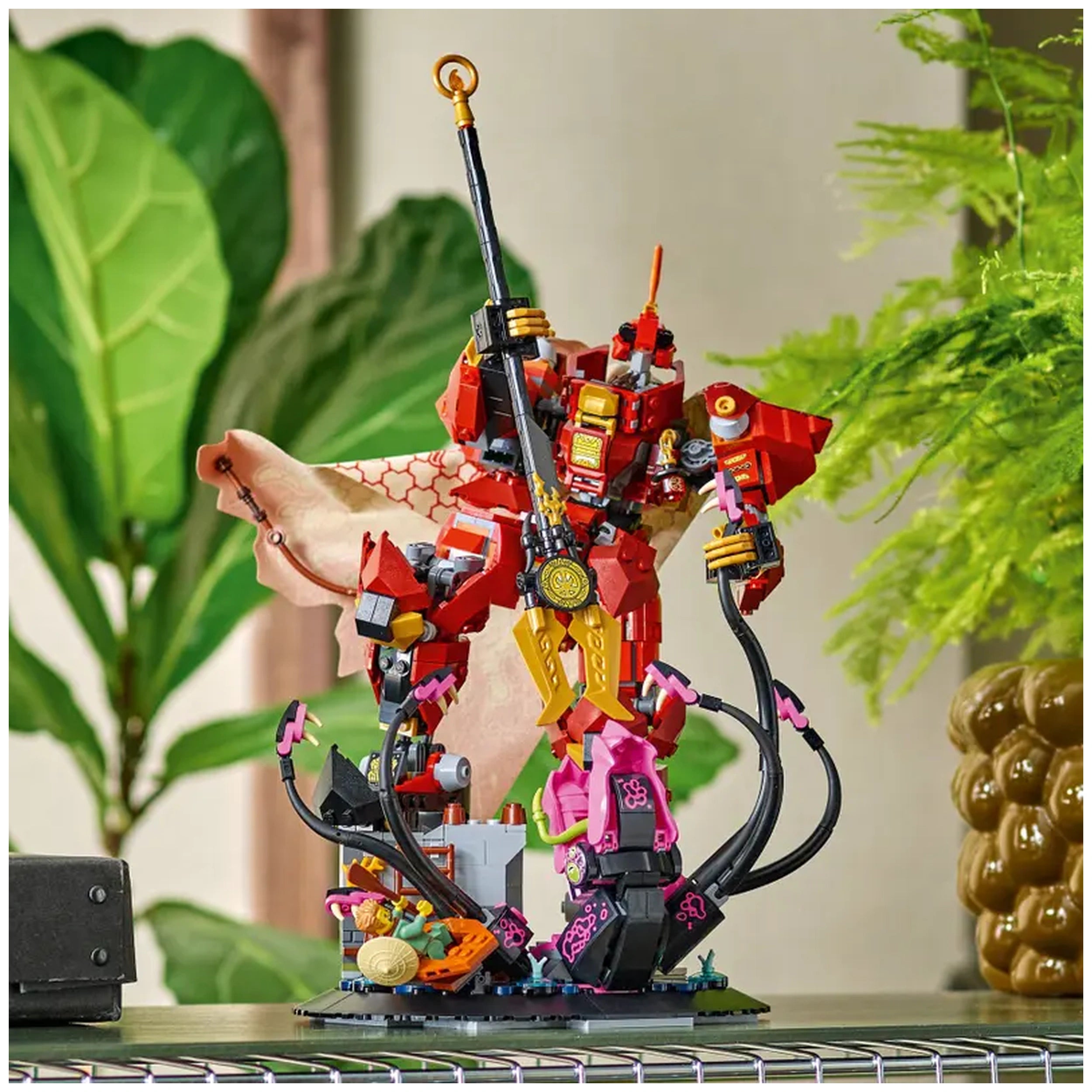 LEGO - El Mech del Caballero de Fuego - Juguetes de Set de Construcción