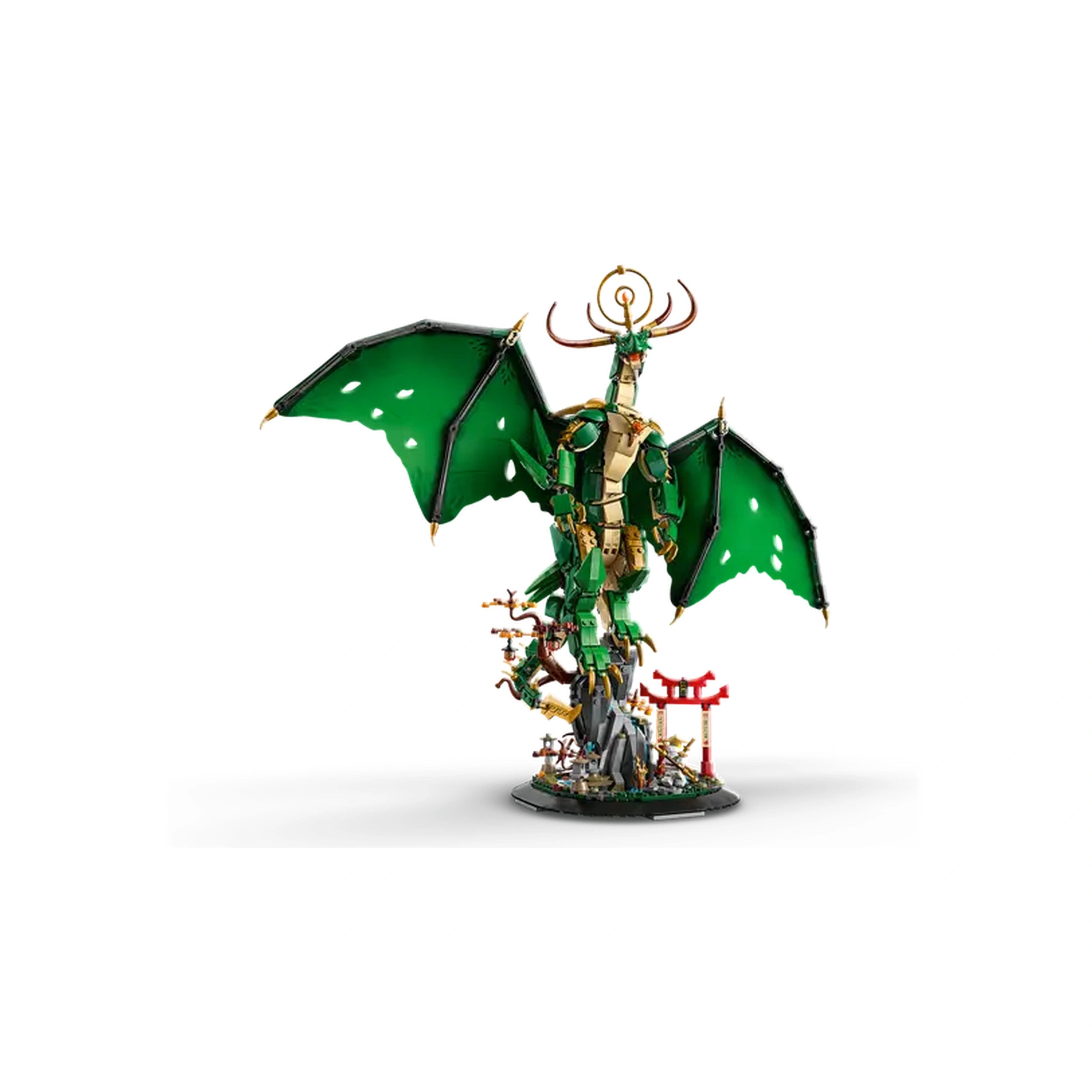 LEGO - El Dragón Guardián - Figuras de Acción y Juguetes