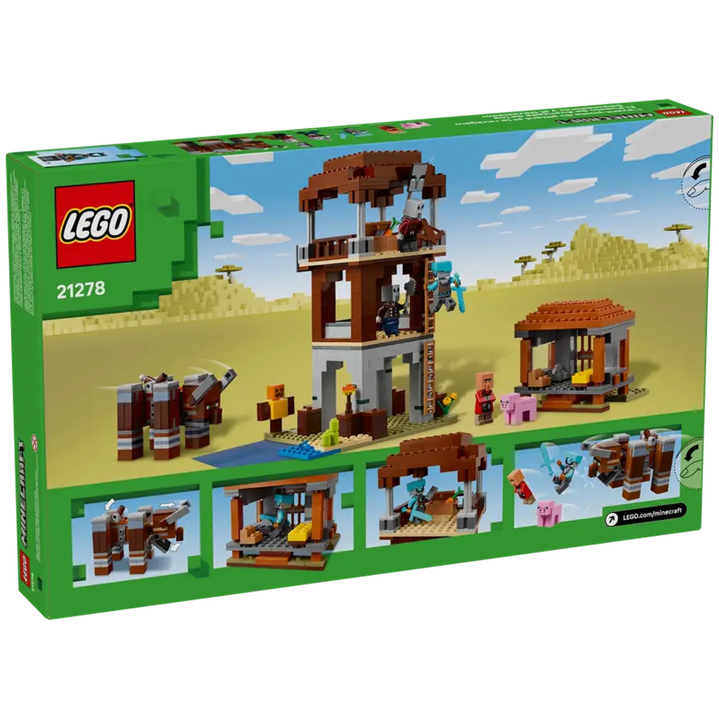 LEGO - The Pillager Outpost and Ravager - Construction Set Toys