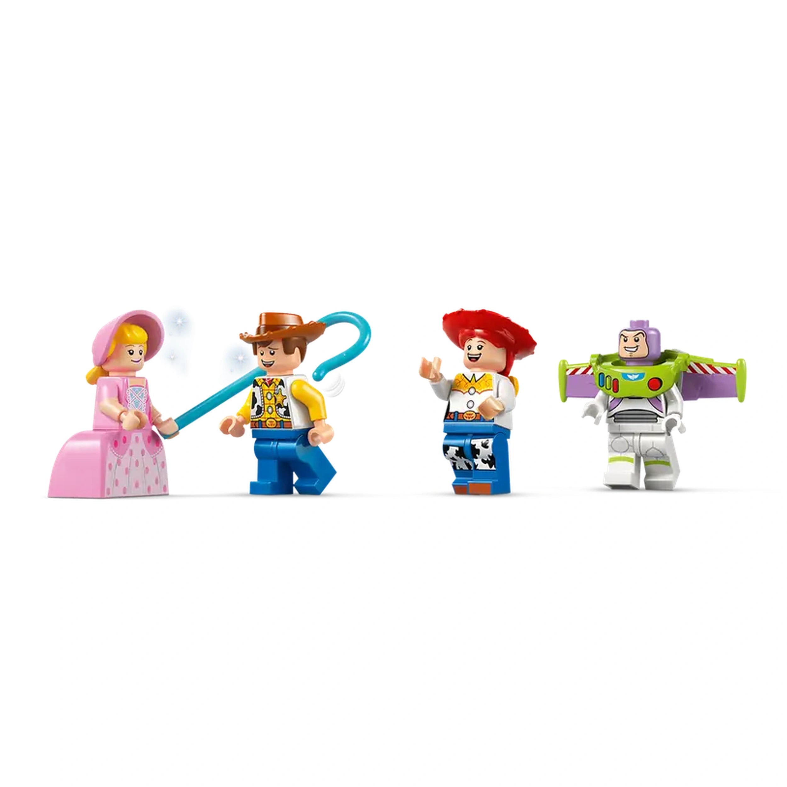 LEGO - Tren de Celebración de Toy Story y Coche RC - Figuras de Acción y Juguetes