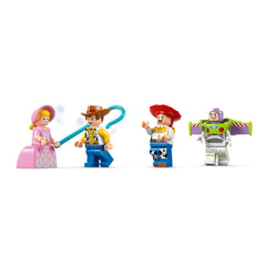 LEGO - Tren de Celebración de Toy Story y Coche RC - Figuras de Acción y Juguetes