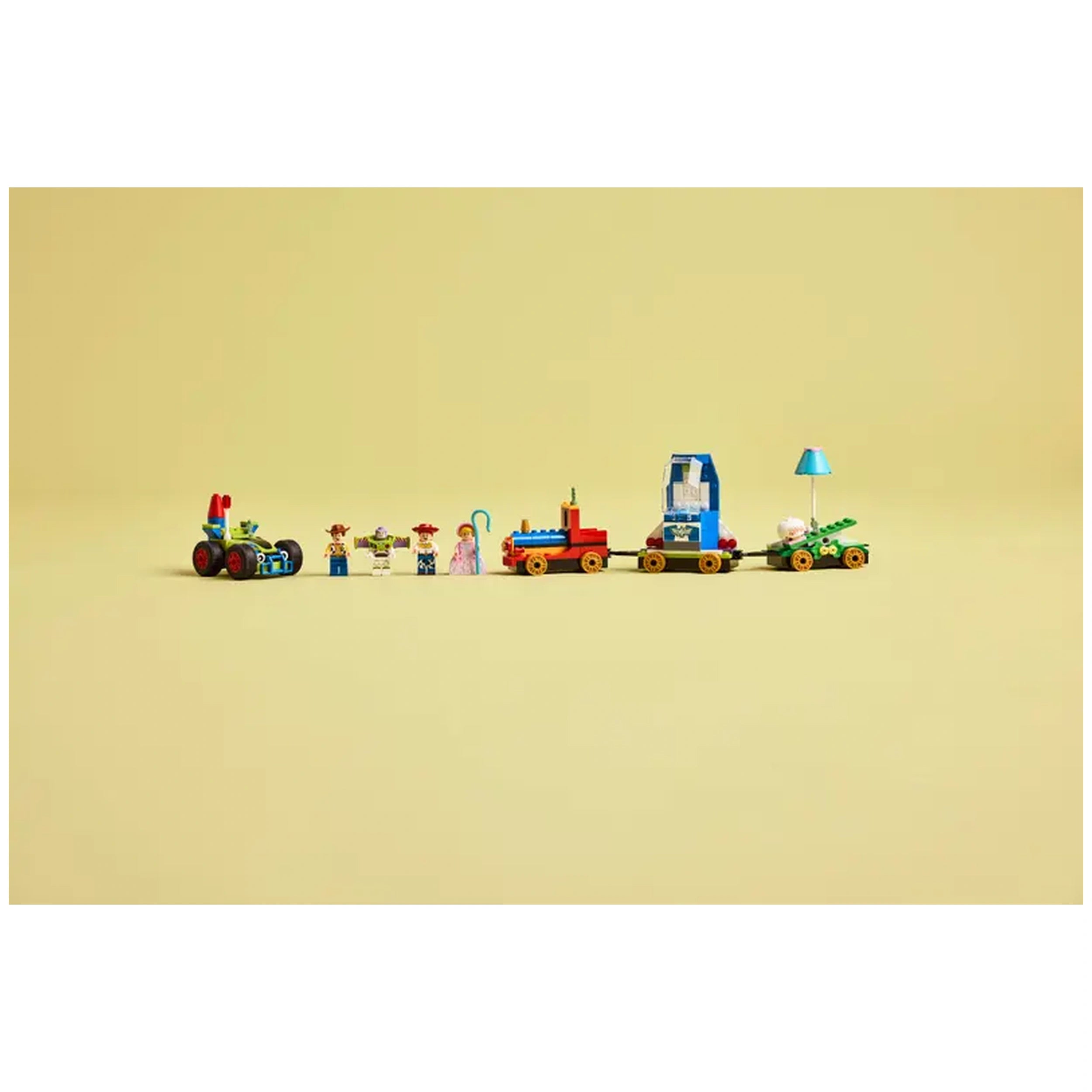 LEGO - Tren de Celebración de Toy Story y Coche RC - Figuras de Acción y Juguetes