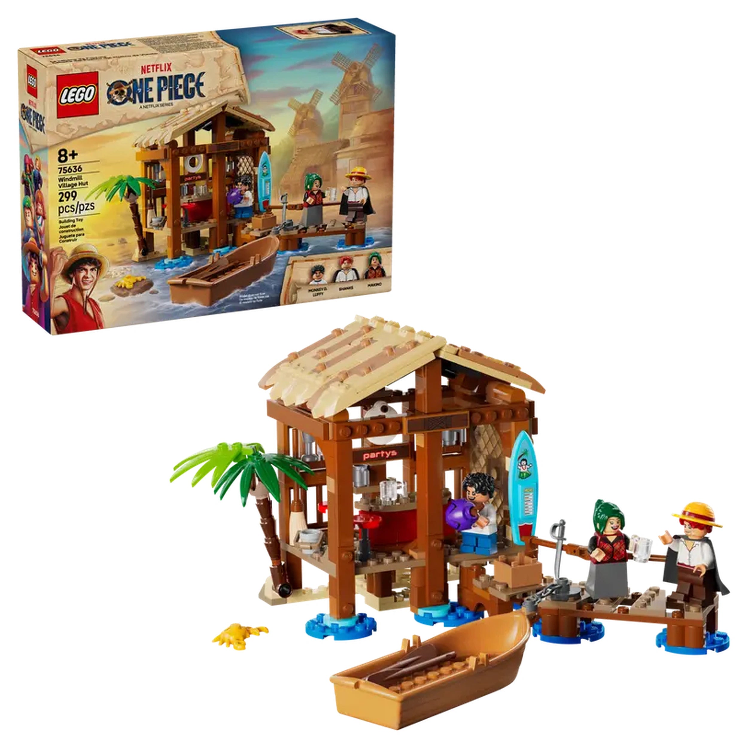 LEGO - Cabaña del Pueblo del Molino - Figuras de Acción y Juguetes