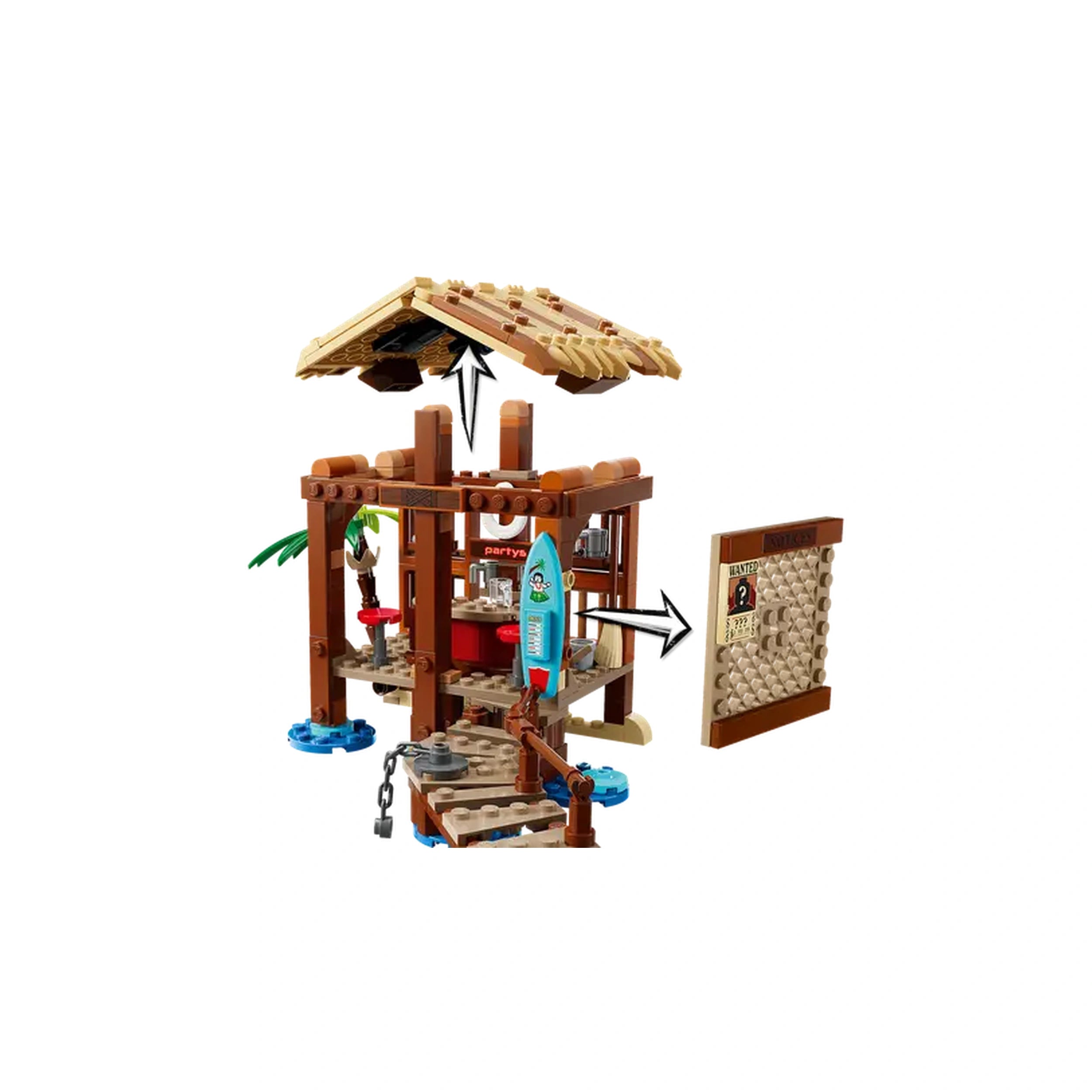 LEGO - Cabaña del Pueblo del Molino - Figuras de Acción y Juguetes