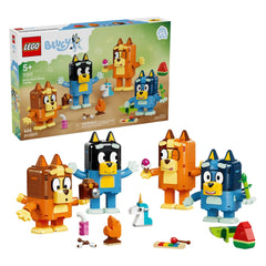 LEGO - Bluey Brick - Set de Construcción de la Familia Bluey - +5 - 72011217