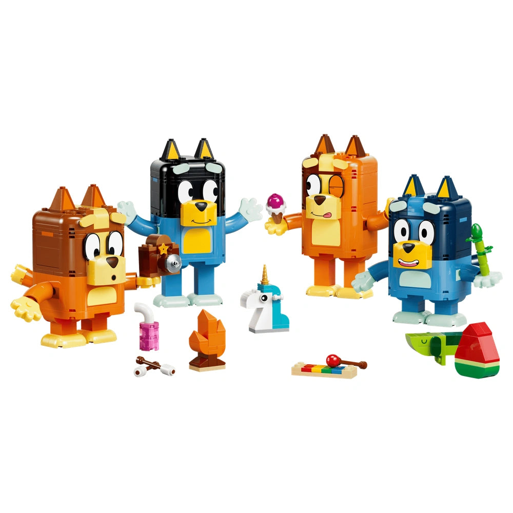LEGO - Bluey Brick - Set de Construcción de la Familia Bluey - +5 - 72011217