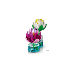 LEGO - Botanicals Water Lilies - Juguetes de Construcción - +9 - 72011511