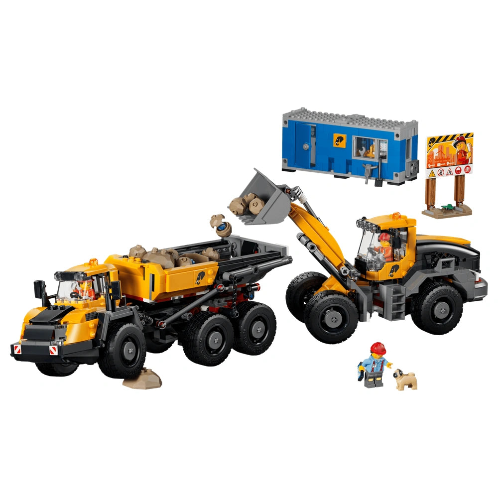 LEGO - City Dump Truck & Front End Loader - Juguetes de Construcción - +8 - Regalo Divertido - 72060494