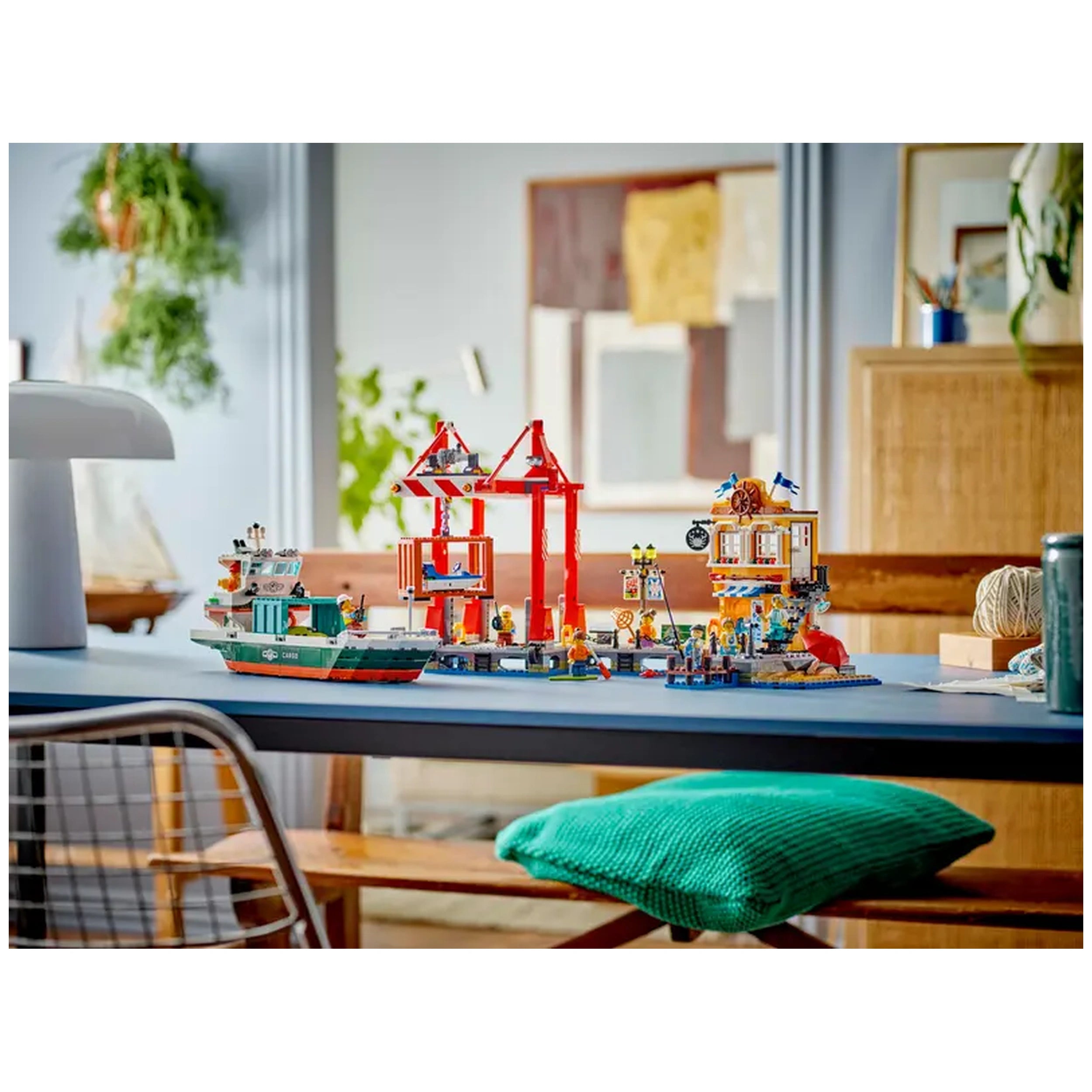 Lego - City - Seaside Harbour with Cargo Ship - Construction Set Toys