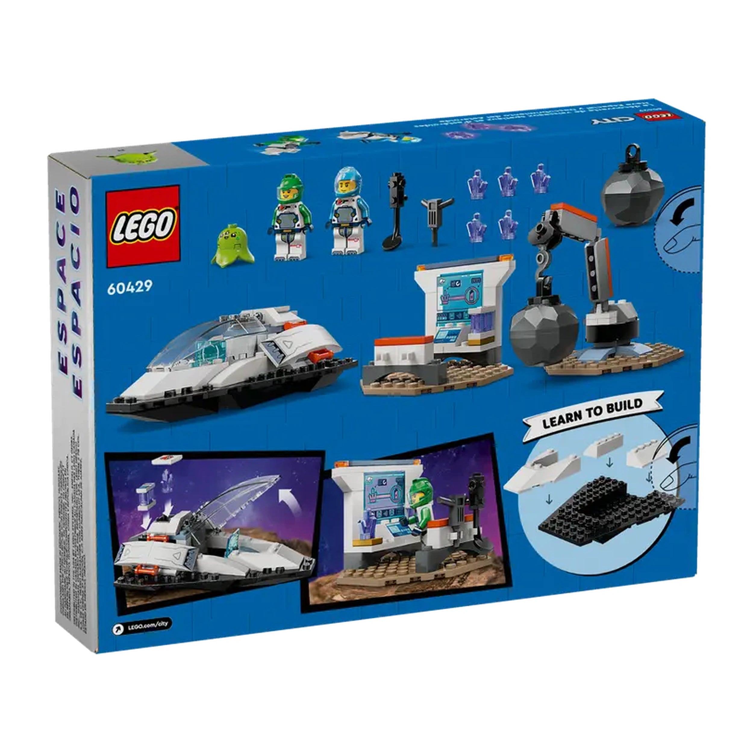 Lego - City - Nave Espacial y Descubrimiento de Asteroides - Juguetes de Construcción