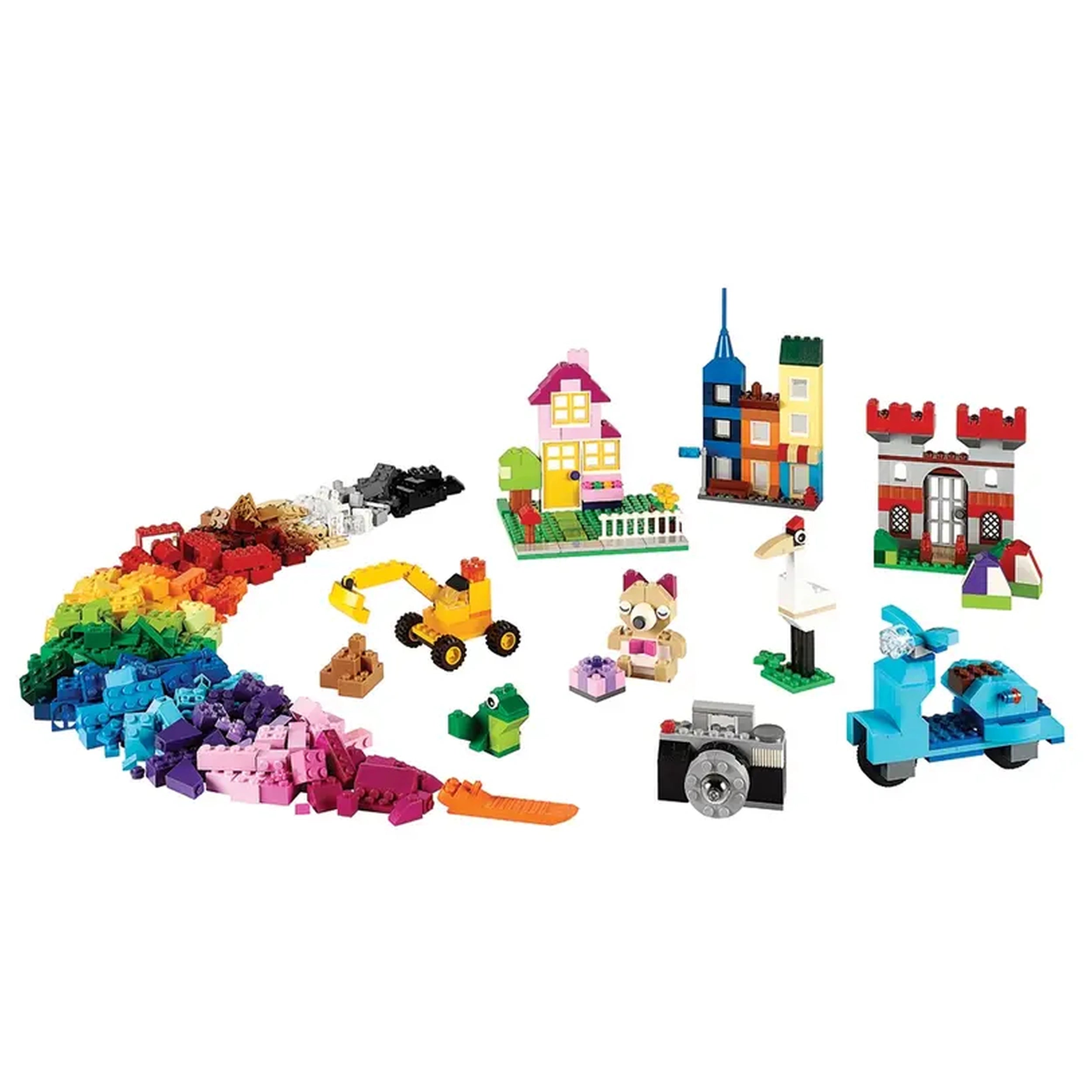 Lego - Classic - Large Creative Brick Box - Construction Set Toys
