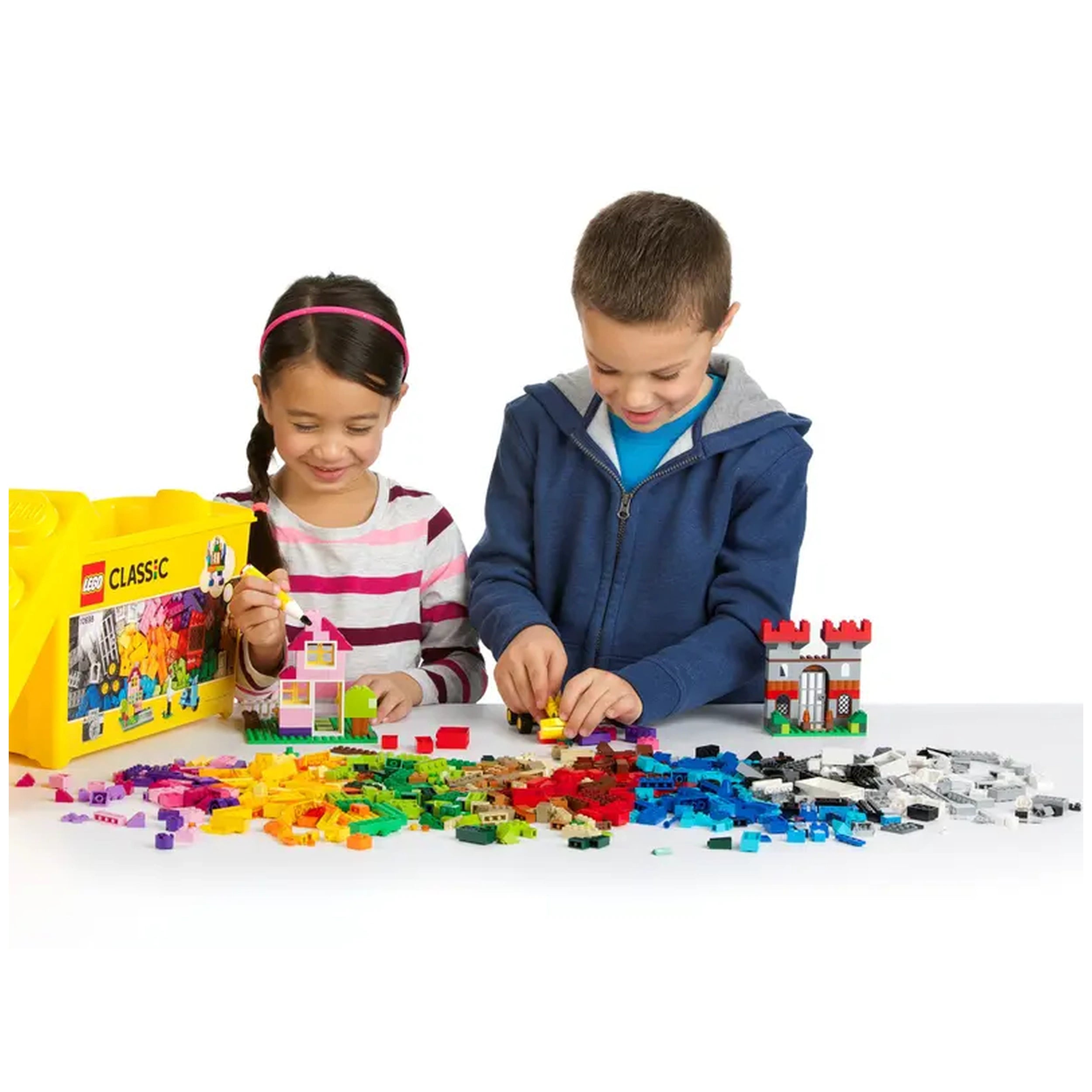 Lego - Classic - Large Creative Brick Box - Construction Set Toys