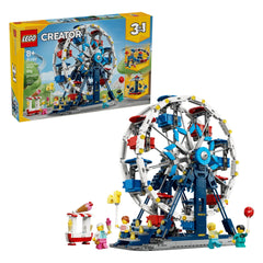 LEGO - Creator 3 En 1 Rueda de la Fortuna Icónica - Juguetes de Construcción - +8 - 72031389