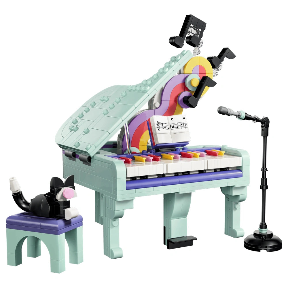 LEGO - Creator 3 En 1 Piano Decor Musical con Gato - Juguetes de Construcción - +9 - 72031392