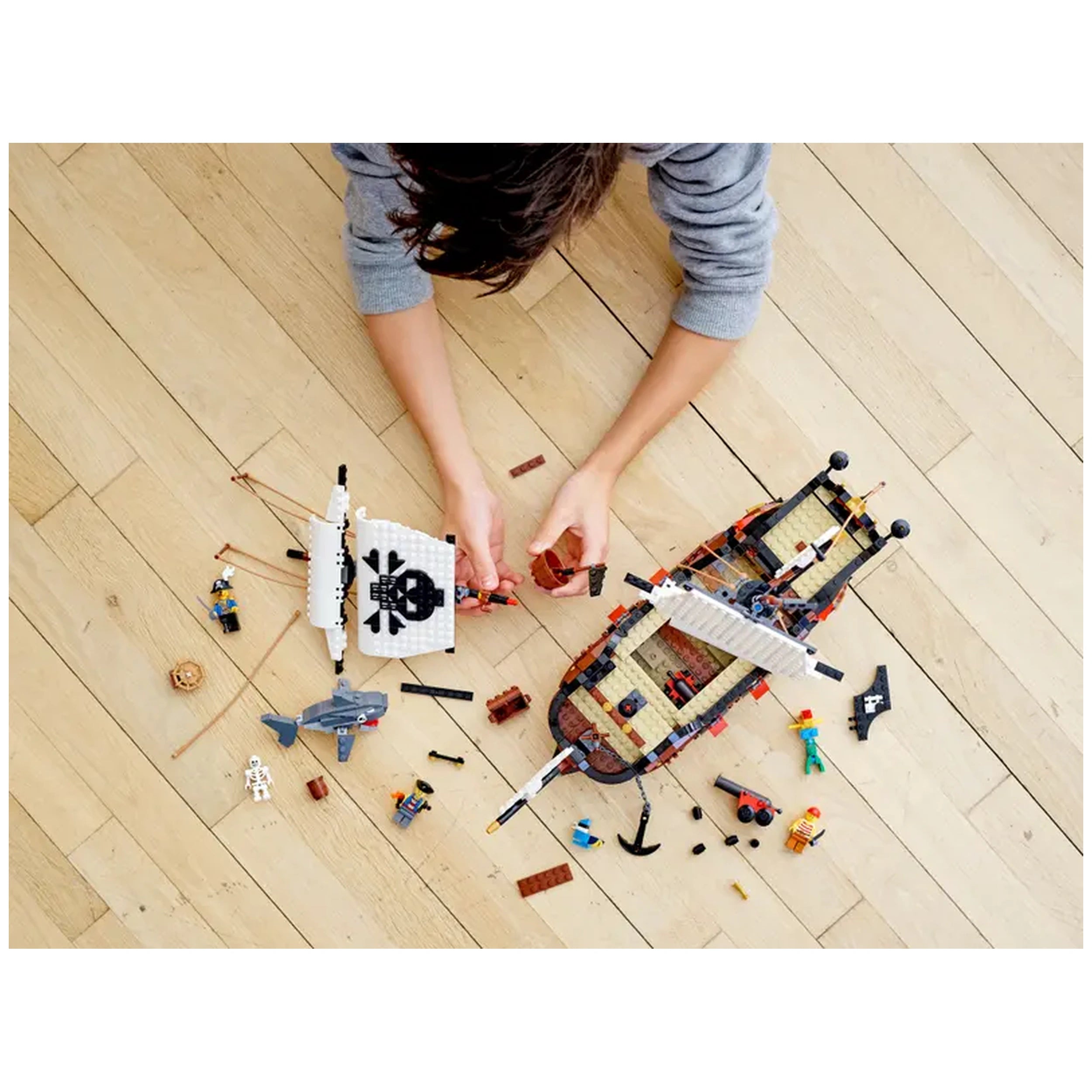 Lego - Creator 3 in 1 - Pirate Ship - Construction Set Toys