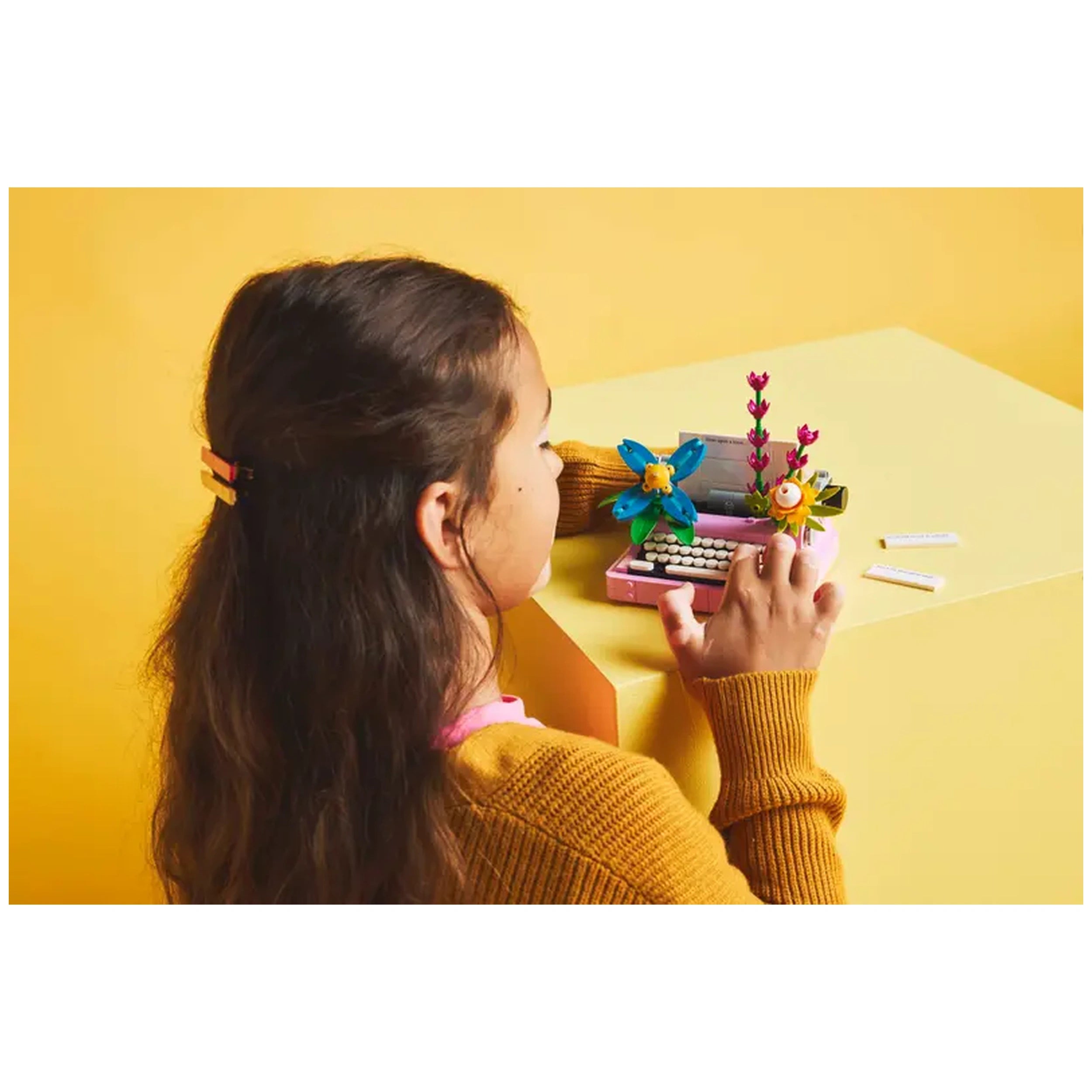 Lego - Creator - Typewriter with Flowers - Construction Set Toys