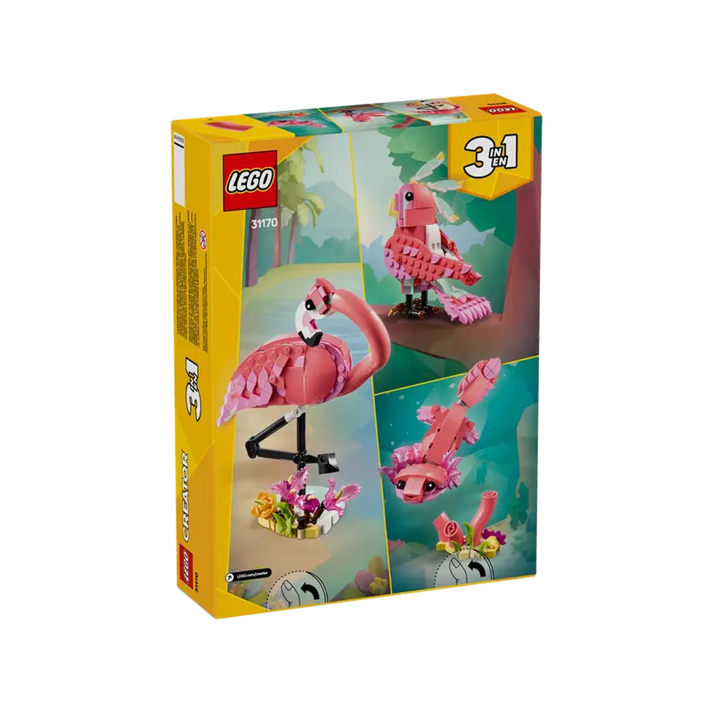Lego - Creator - Wild Animals Pink Flamingo - Construction Set Toys