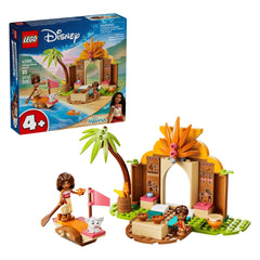LEGO - Casa y Barco de la Villa de Disney Moana - Juguetes de Construcción - +4 - Idea de Regalo - 72043282