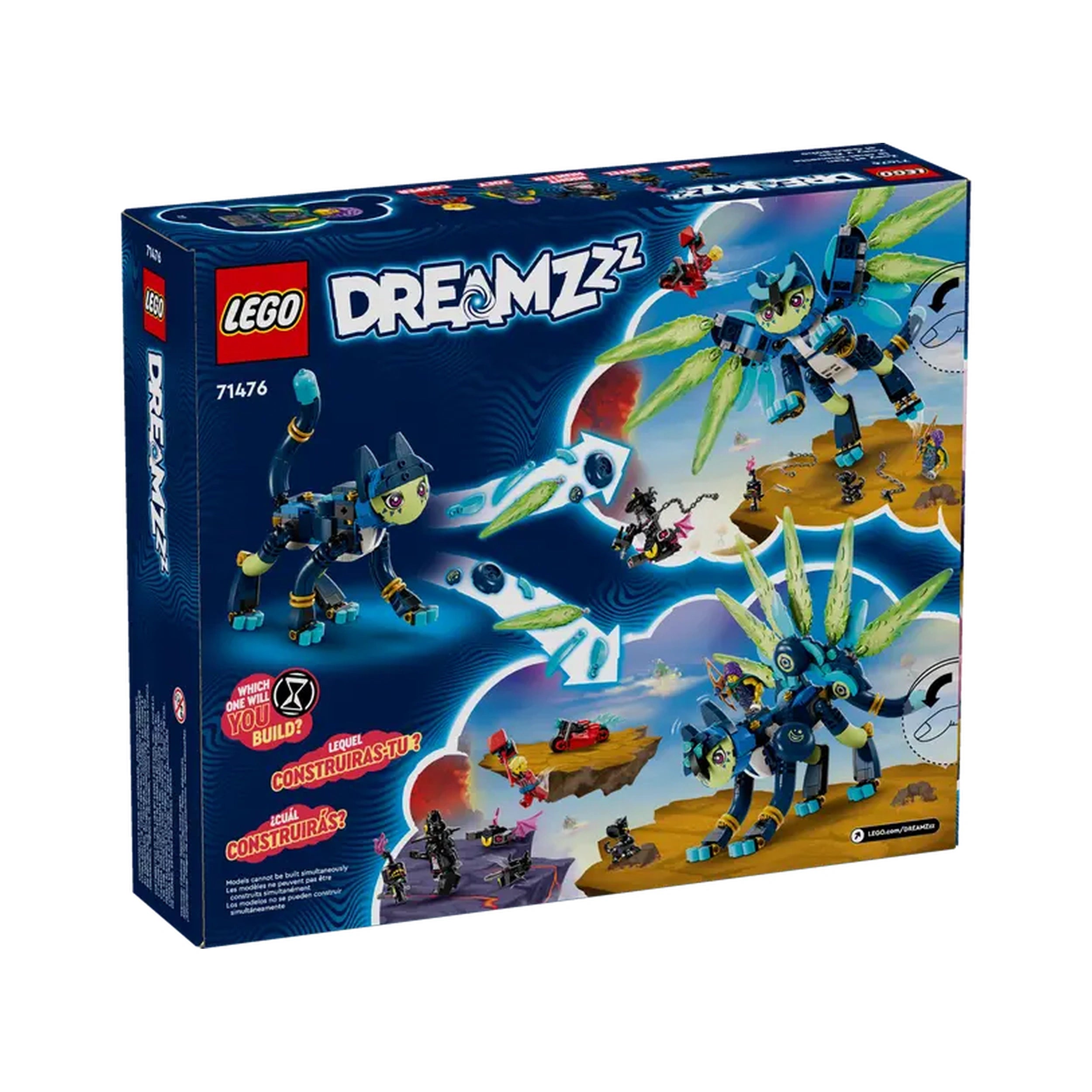Lego - Dreamzzz - Zoey y Zian el Gato-Búho - Juguetes de Set de Construcción