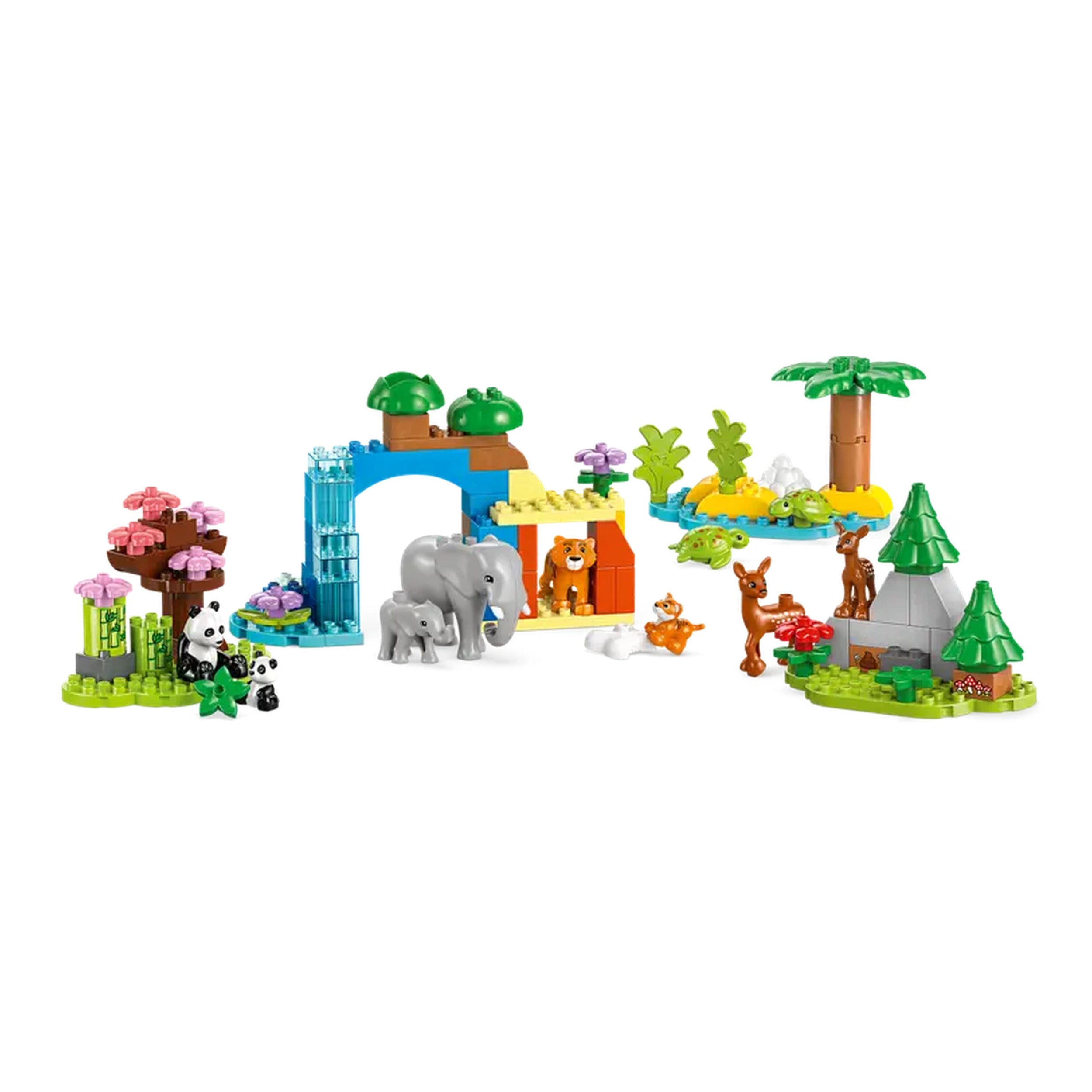 Lego - Duplo - 3in1 Wild Animal Families - Construction Set Toys