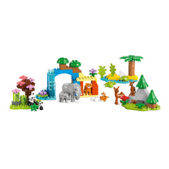Lego - Duplo - 3in1 Wild Animal Families - Construction Set Toys