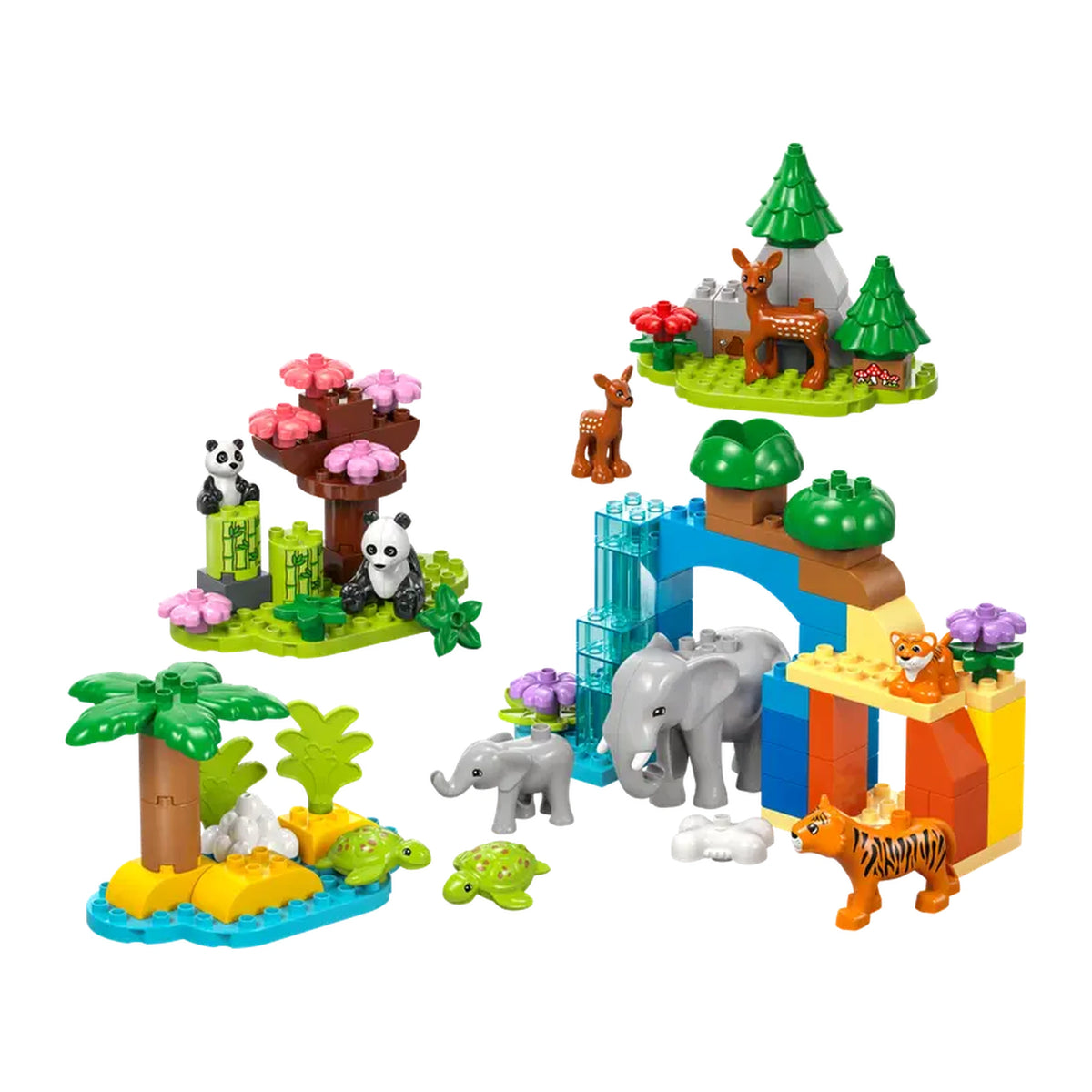 Lego - Duplo - 3in1 Wild Animal Families - Construction Set Toys