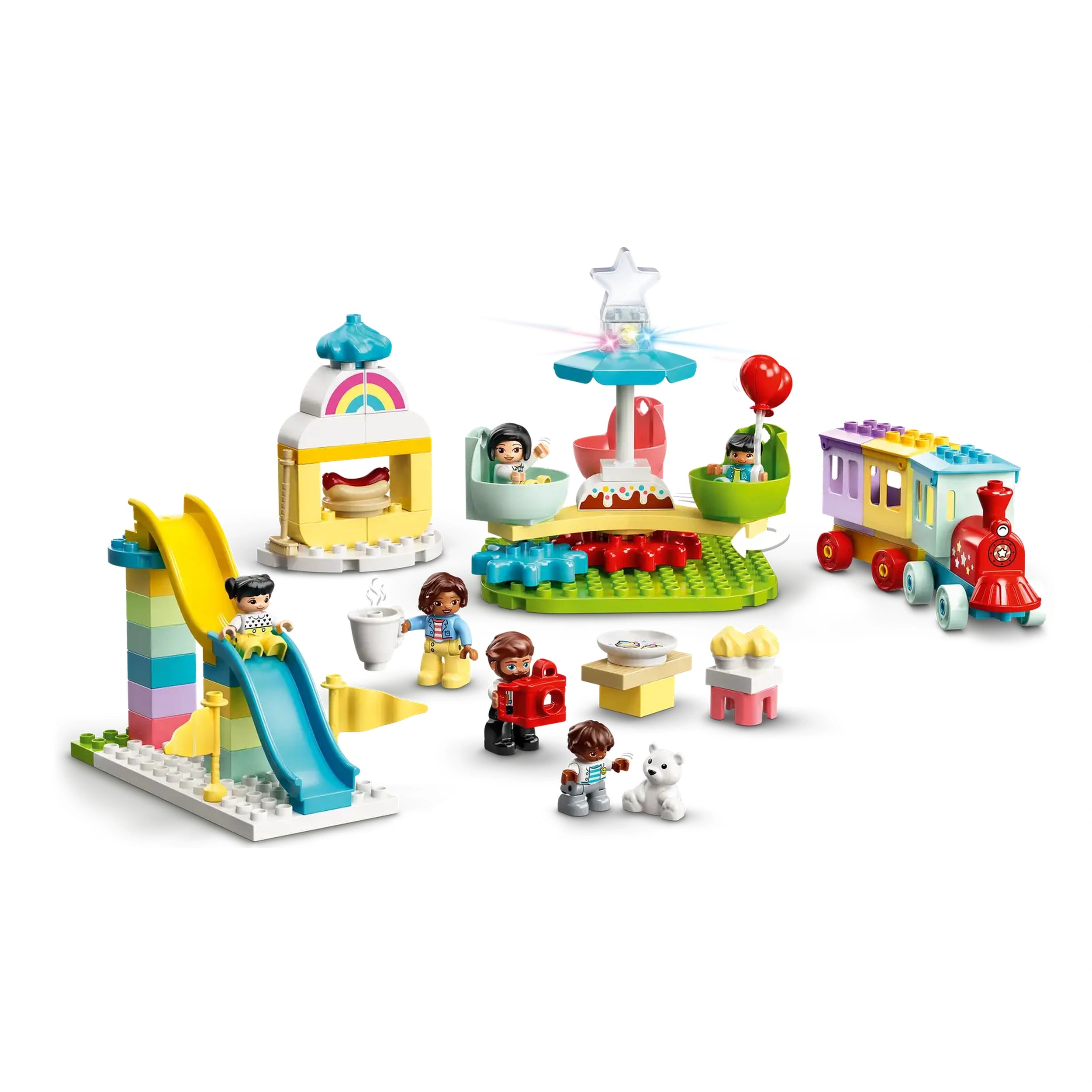 Lego - Duplo - Parque de Atracciones - Juguetes de Construcción