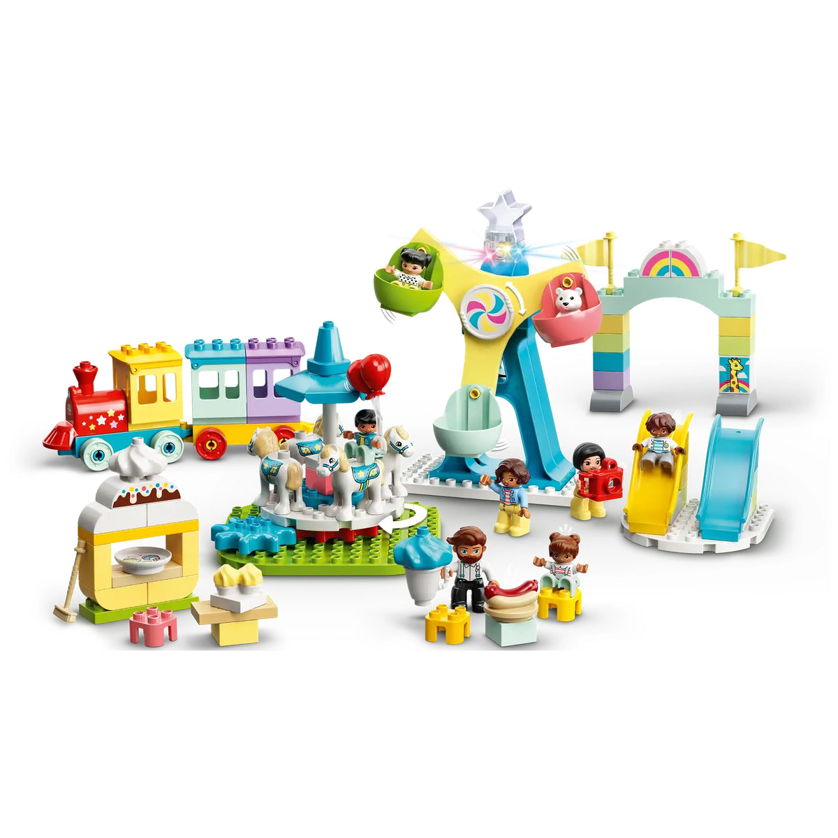 Lego - Duplo - Parque de Atracciones - Juguetes de Construcción