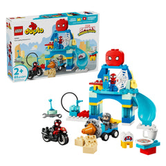 LEGO - Duplo Marvel Team Spidey Webquarters - Juguetes de Construcción - Edad +2 - 72010464