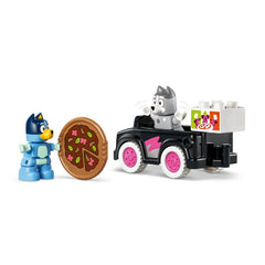 LEGO - Duplo Pizza Girls con Muffin y Bluey - Juguetes de Construcción - Edad +2 - 72010469