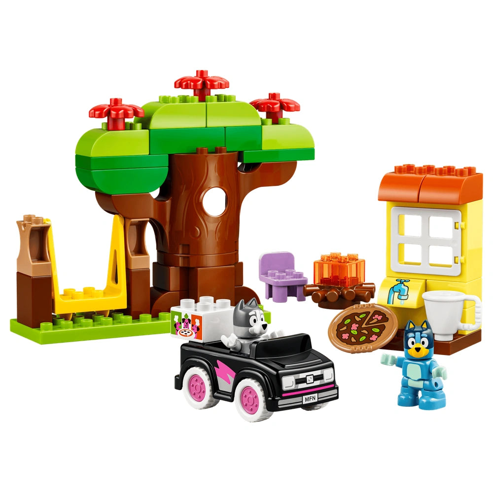 LEGO - Duplo Pizza Girls con Muffin y Bluey - Juguetes de Construcción - Edad +2 - 72010469