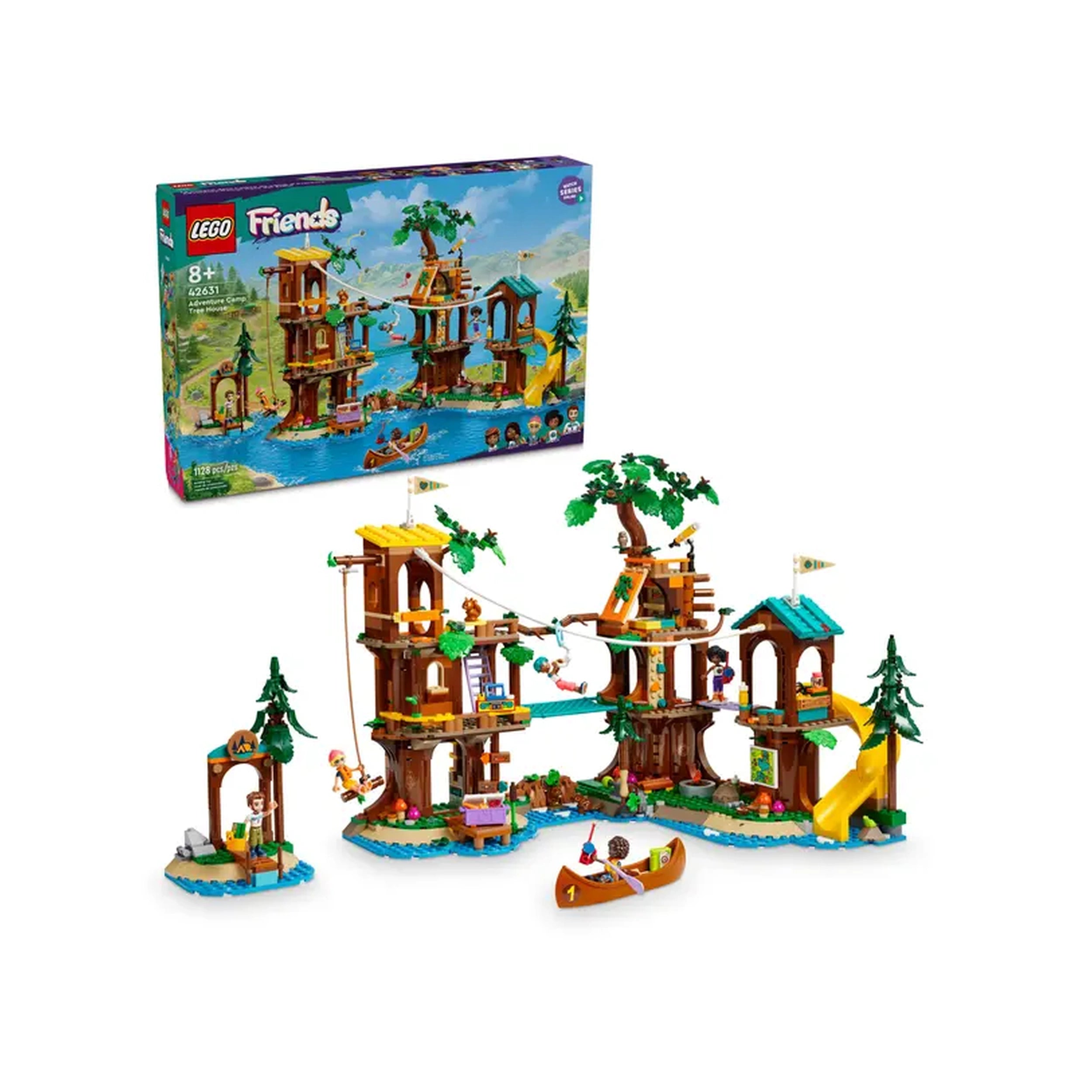 Lego - Friends - Adventure Camp Tree House - Construction Set Toys