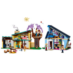 Lego - Friends - Las casas familiares de Olly y Paisley - Juguetes de construcción