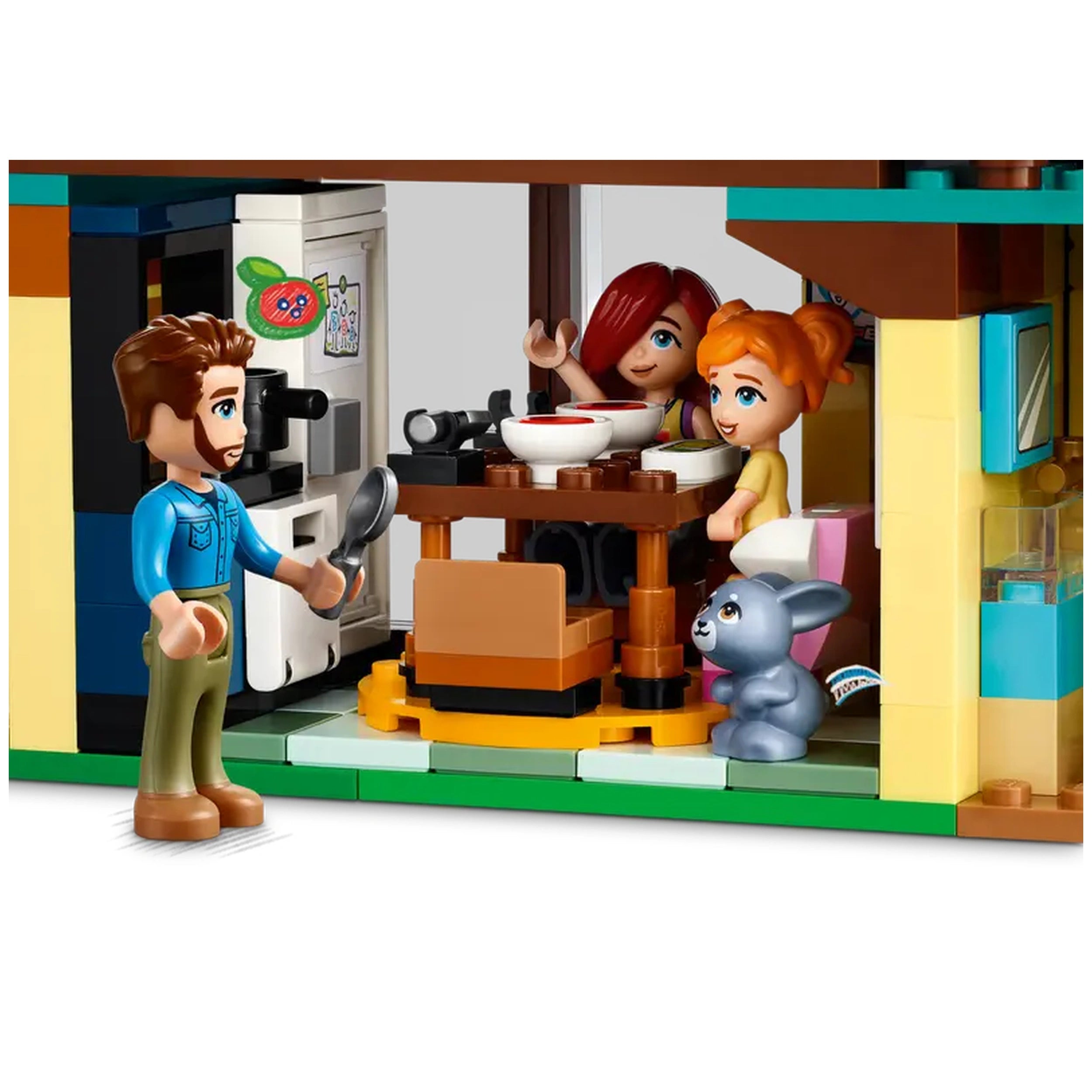 Lego - Friends - Las casas familiares de Olly y Paisley - Juguetes de construcción