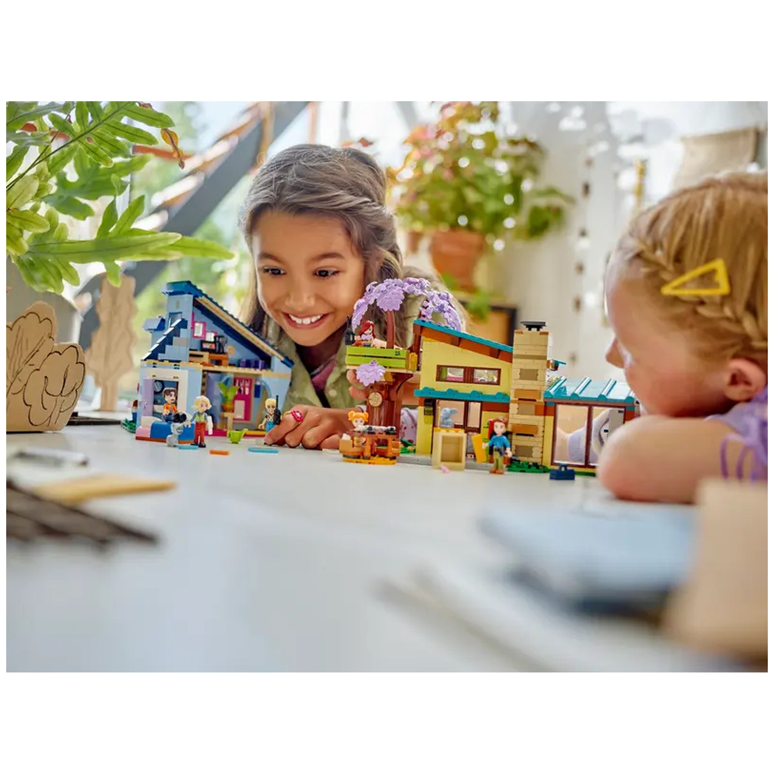 Lego - Friends - Las casas familiares de Olly y Paisley - Juguetes de construcción