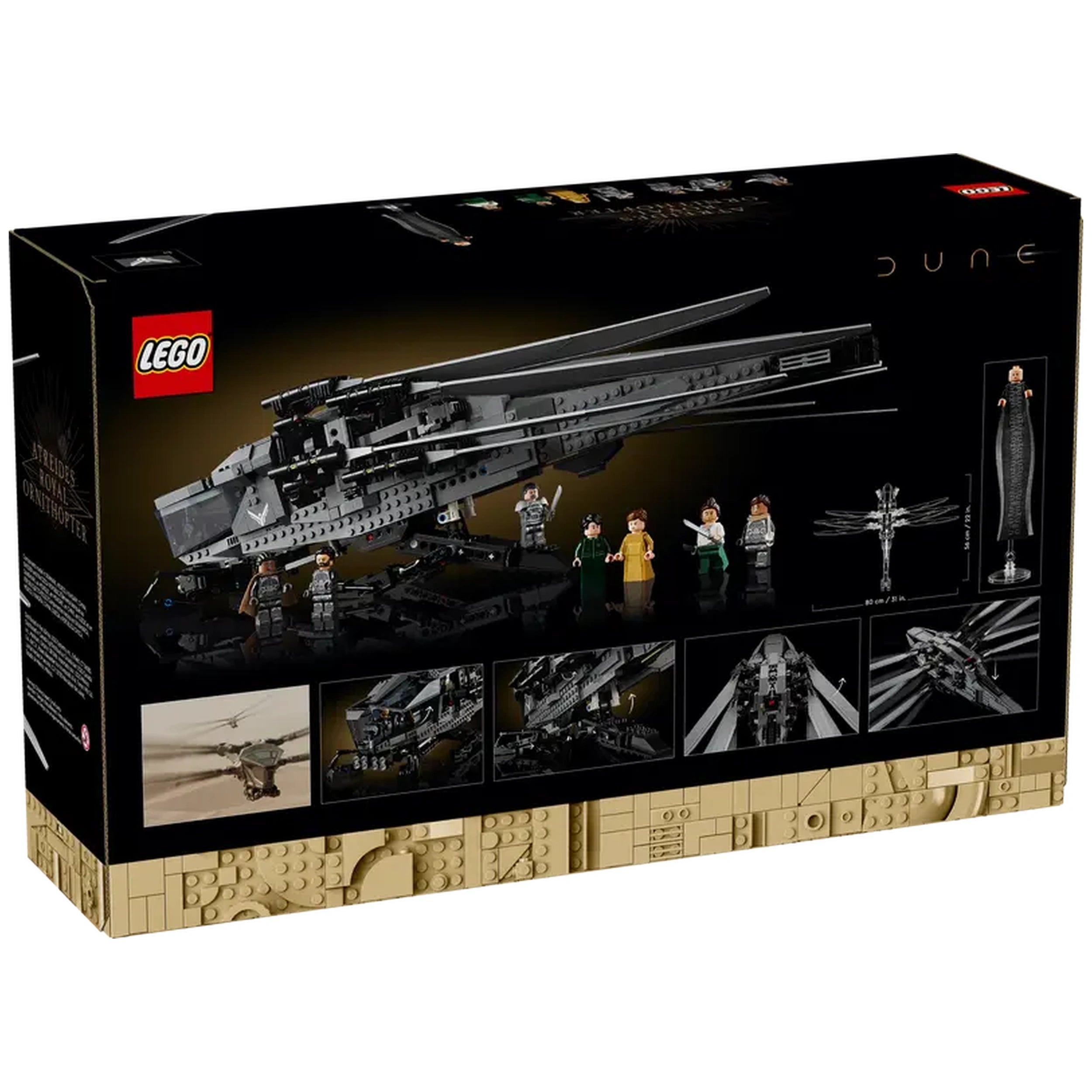 Lego - Icons - Dune Atreides Royal Ornithopter - Construction Set Toys