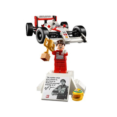 Lego - Icons - McLaren MP4/4 y Ayrton Senna - Juguetes de Set de Construcción